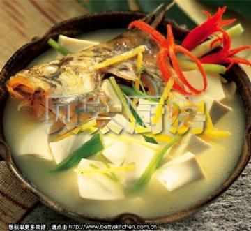 鱼头豆腐锅做法
