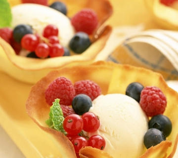 　　营养家教MM们做芒果酸奶冰激凌做法