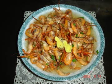 盐水河虾（健康菜系列10）做法