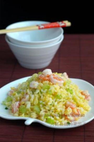 食神虾仁米饭做法