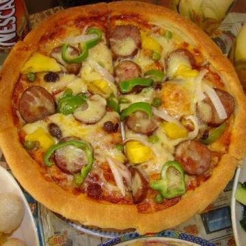 美味超级大披萨做法