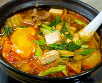 韩国泡菜豆腐汤做法