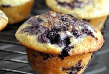 蓝莓muffin做法
