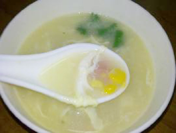 甘香玉米浓汤做法
