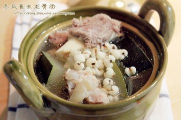 冬瓜薏米龙骨汤做法