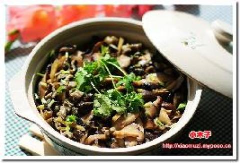 简单好味的冬菇黄蟮饭做法