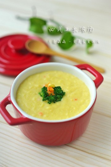 西式玉米浓汤做法