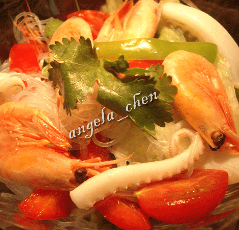 清凉一夏之泰式海鲜沙拉做法