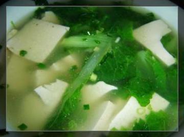 白菜豆腐汤做法