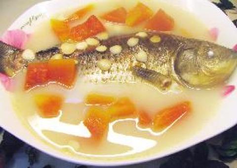 木瓜鲫鱼汤做法