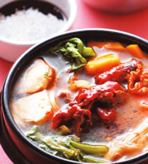 韩式牛肉锅做法