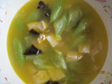 丝瓜豆腐汤做法