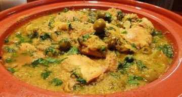 摩洛哥橄榄柠檬炖鸡做法