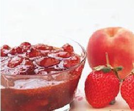 草莓蜜桃果酱做法
