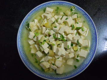 扁尖豆腐做法