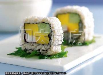 花样主食：清凉寿司卷做法