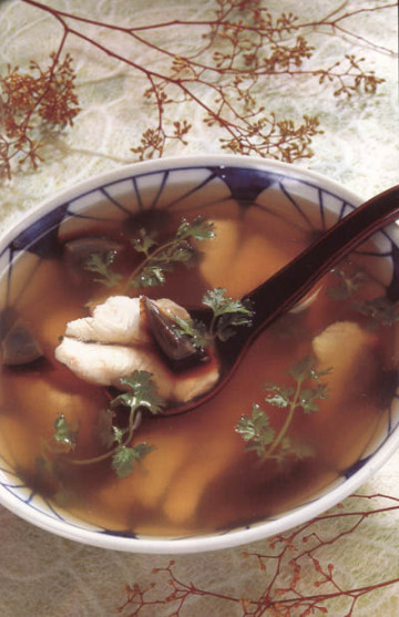 香荽鱼片汤做法