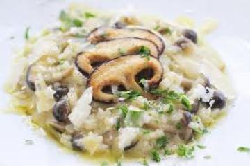 意大利香菇焖饭做法