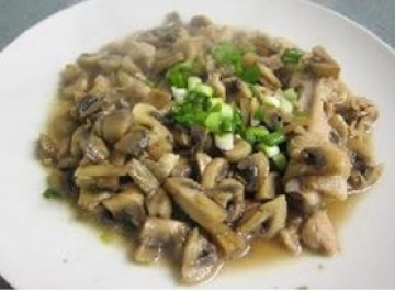 褐菇炒肉丝做法
