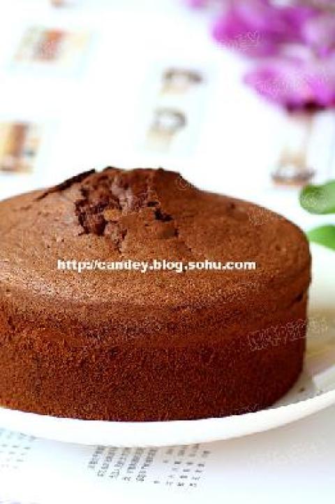 香醇黑巧克力蛋糕做法
