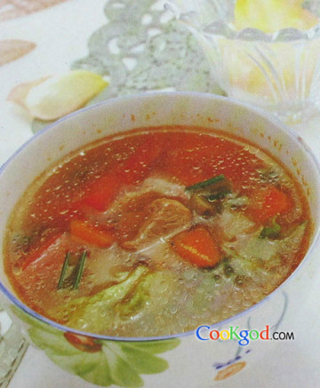 牛肉罗宋蔬菜汤做法