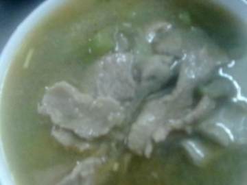 丝瓜肉片汤做法