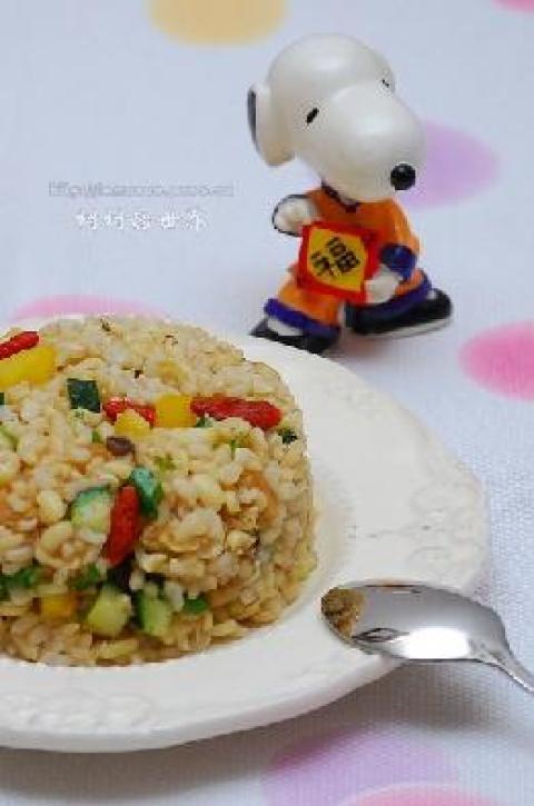 发芽豆子糙米饭做法