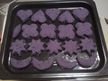 紫薯糯米糕做法