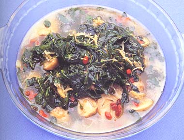 浓汤浸枸杞菜做法