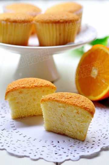 香橙海棉蛋糕做法
