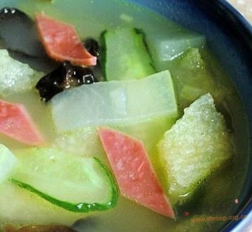 三鲜冬瓜汤做法