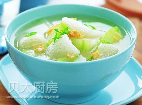 干贝竹荪冬瓜汤做法