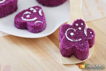 紫薯松糕做法