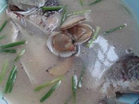 鲜甜的蛤蜊鲫鱼汤做法