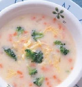 绿花椰乳酪汤做法