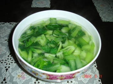 清水青菜汤(健康菜系列4)做法