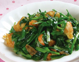 韭菜炒鲜虾做法