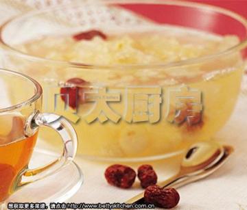 银耳莲子红枣汤做法