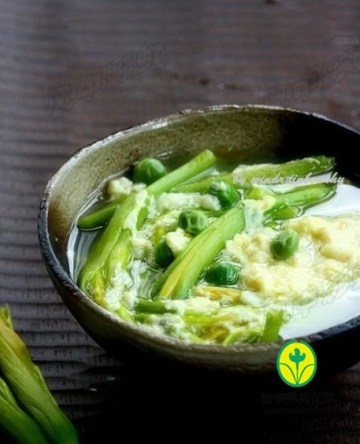 新鲜黄花菜豌豆蛋汤做法