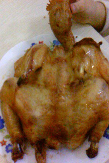 家常烤整鸡做法