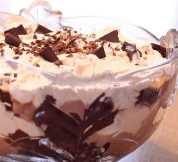 英式甜点-巧克力Trifle做法
