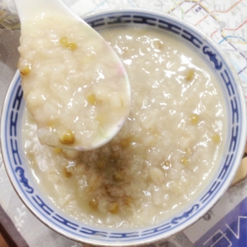 米仁绿豆粥做法