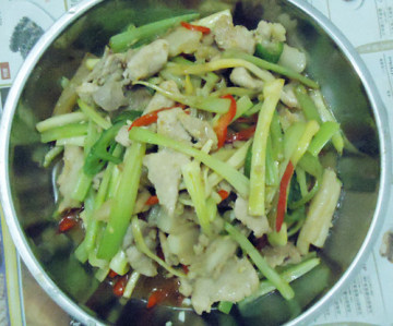 芹菜炒肉做法