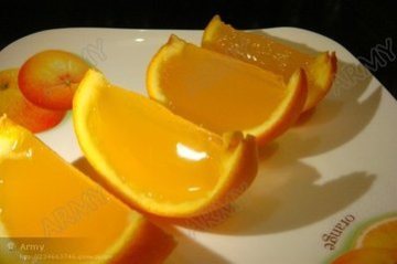 水晶橙子冻么么哒么么哒做法