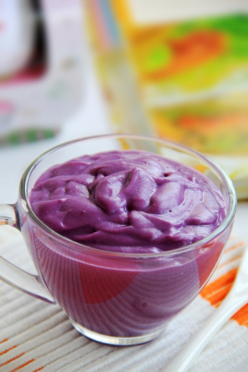 奶香紫薯泥做法
