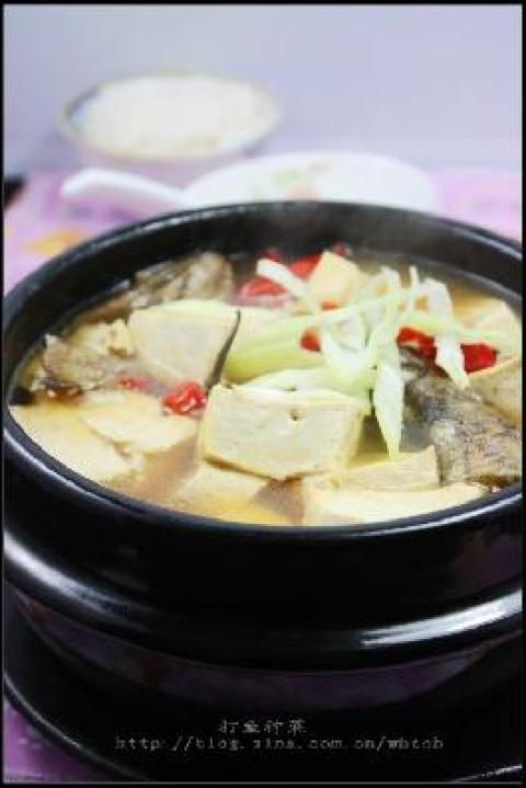 明太鱼炖豆腐做法