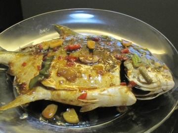 紅燒金鯧魚做法