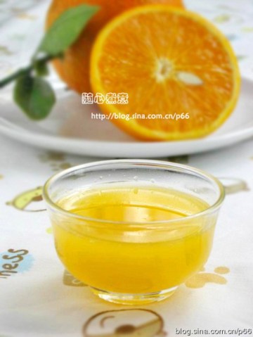 橙子汁做法