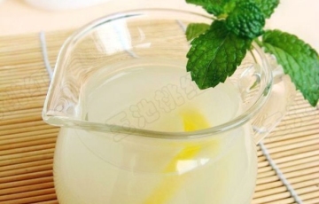 柠檬薏米水做法