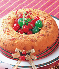 圣诞水果蛋糕做法